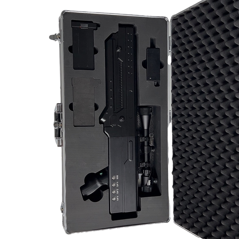  新郑手持便携式枪型低空防御反制四通道B型